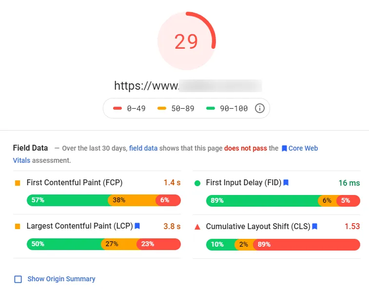 Google PageSpeed Insights