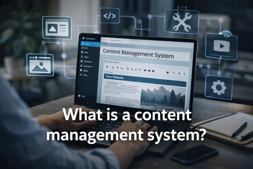 What is a content management system?